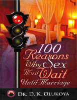 100 Reasons Why Sex Must Wait Until Marriage - D. K. Olukoya.pdf